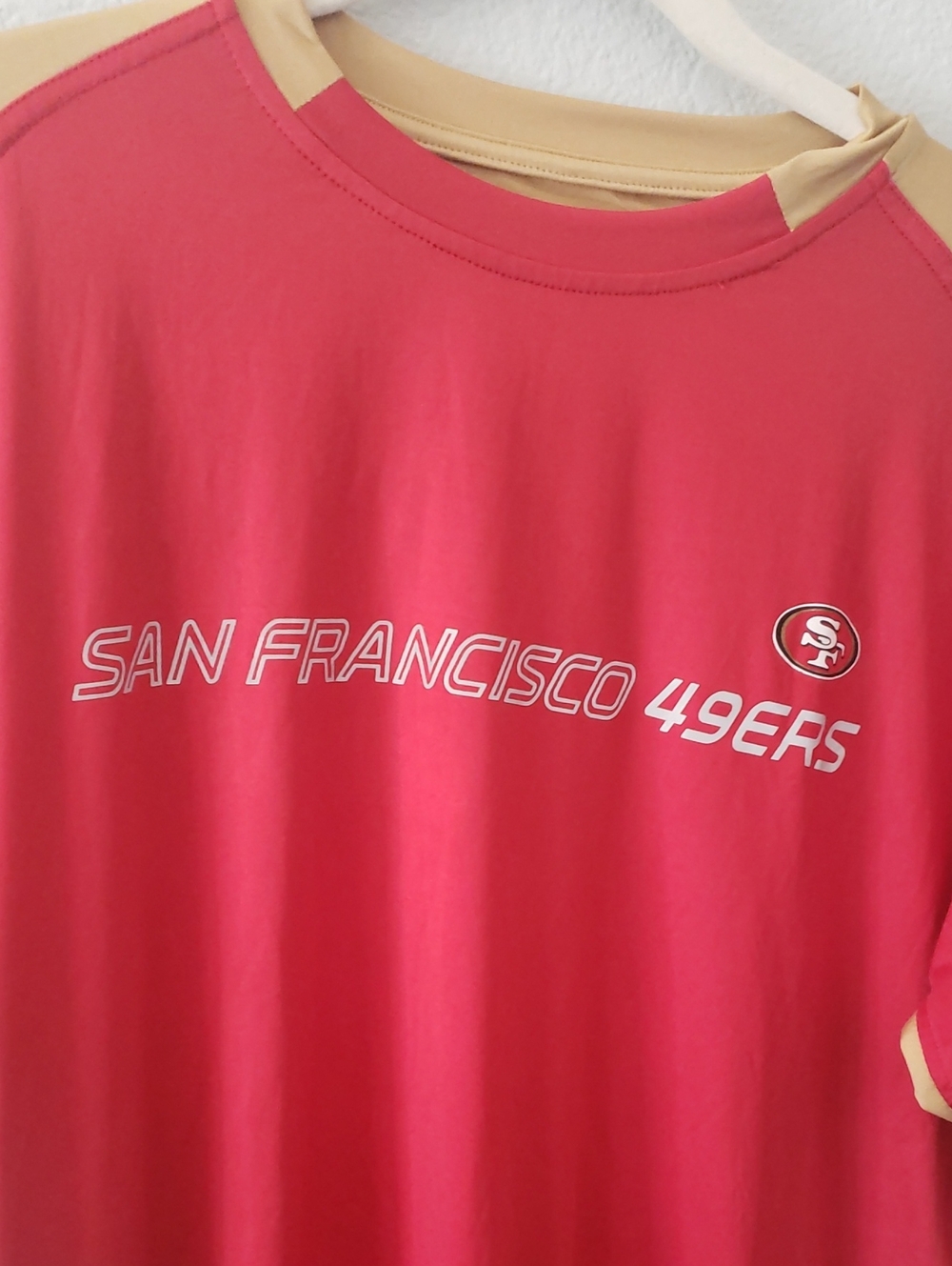 San Francisco 49ers Red & Gold Short-Sleeve Jersey Tee - Picture 3 of 5